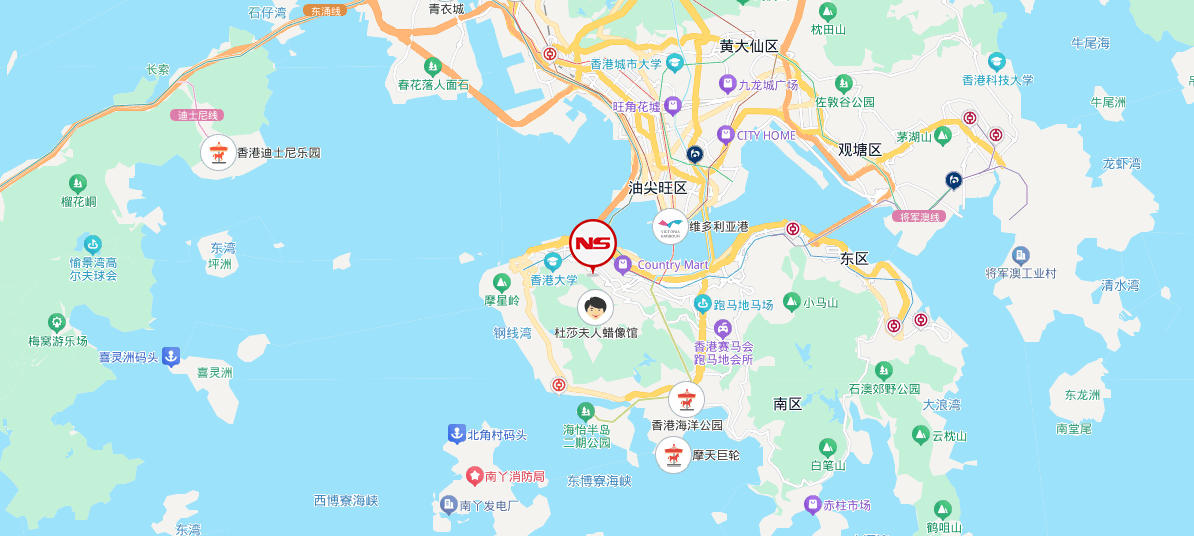 香港地图